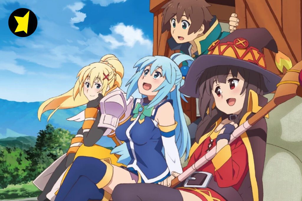 The Best Anime on Crunchyroll 9 KonoSuba: God's Blessing on This Wonderful World!
