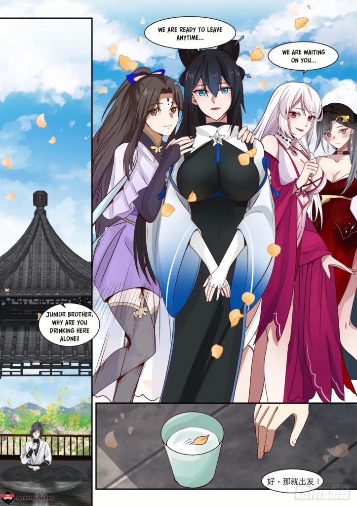 Manga Recommendation: Martial Peak 3 Martial Peak Manga Art