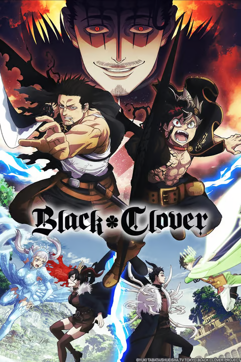 Black Clover Manga Cover