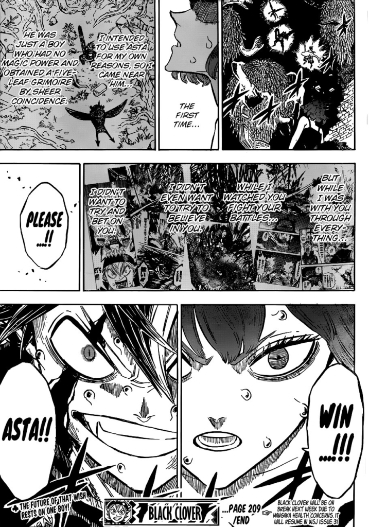 Black Clover Manga Art