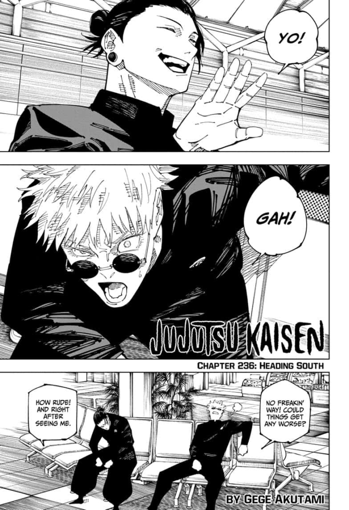 Jujutsu Kaisen Manga Art