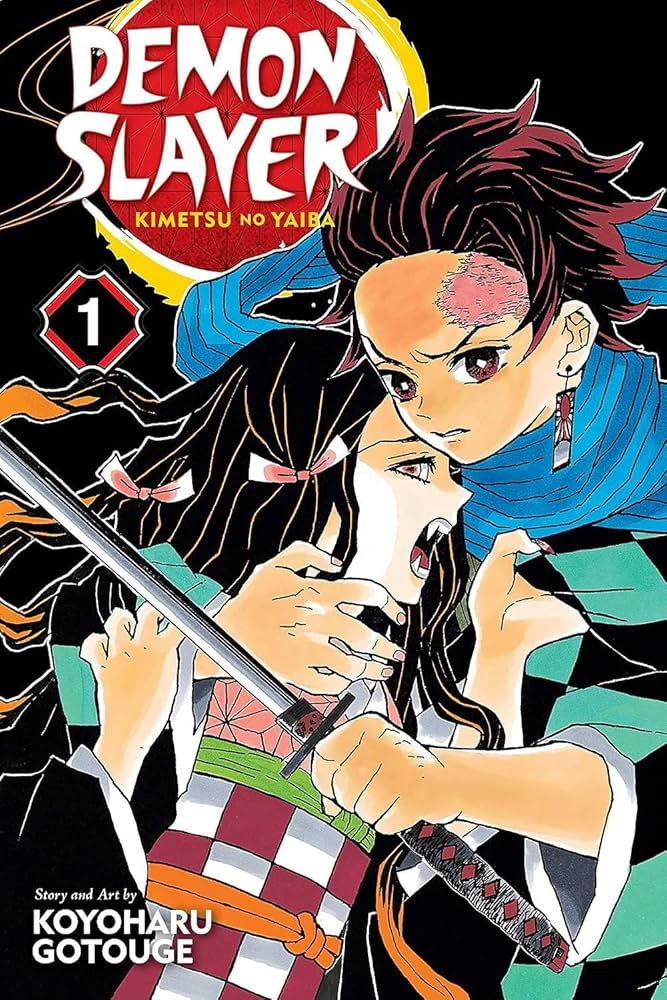 Kimetsu no Yaiba manga Cover