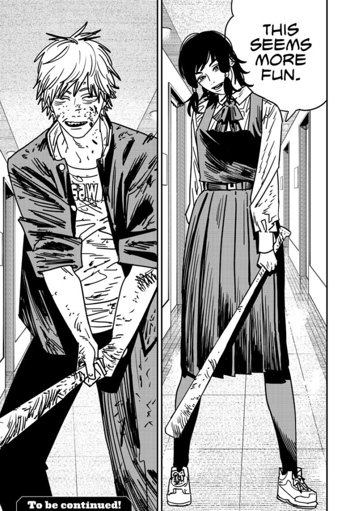 Anime Recommendation: Chainsaw Man manga art